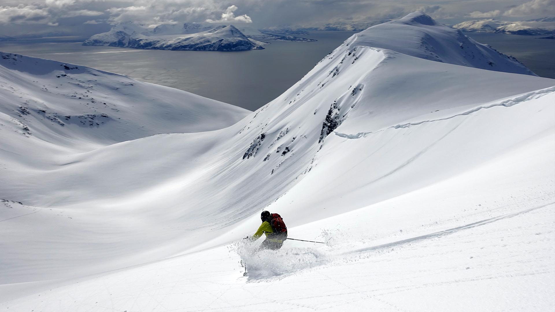 Ski-guiding i Skjomen og Narvik med Bergbjørn Fjellservice